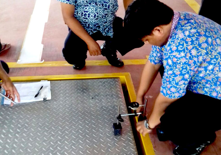 Kalibrasi Alat Uji Kincup Roda Kalibrasi Alat Uji Kincup Roda