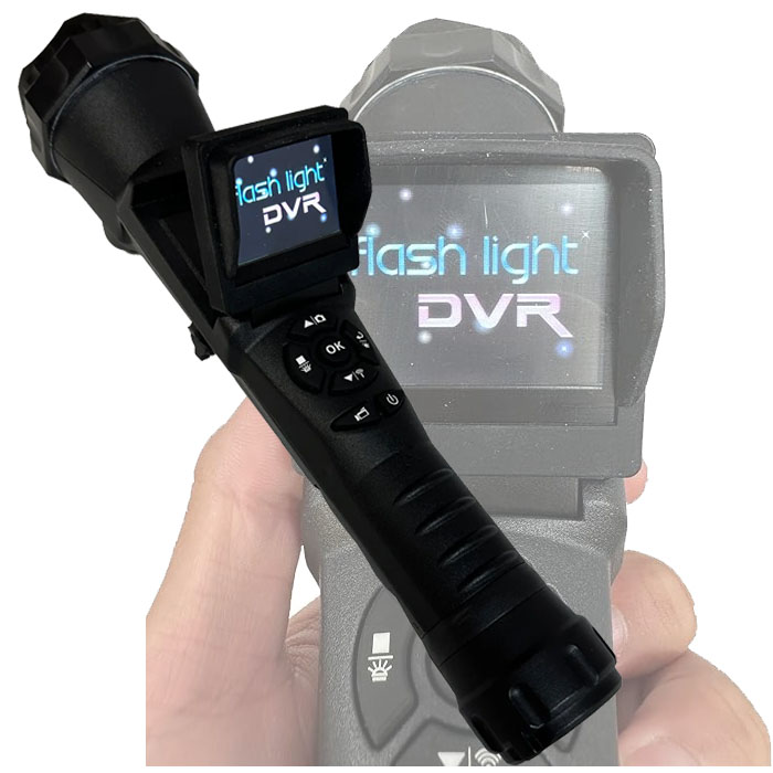 Flashlight F9 Heavy Duty Metal DVR