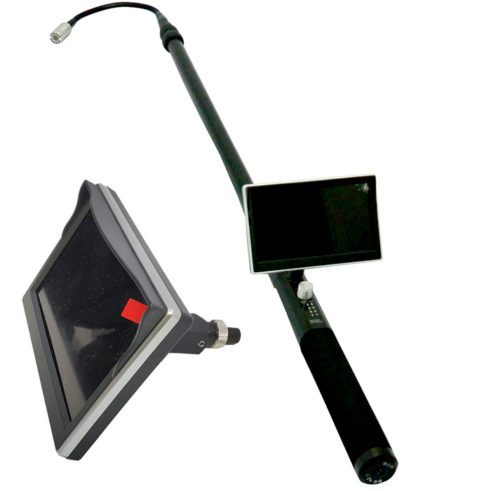 TVS-300-PT Telescopic Pole Camera with 5 Inch LCD Screen