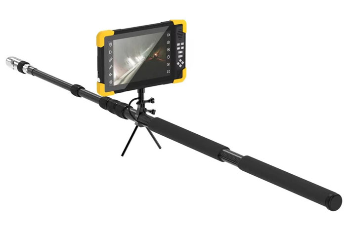 TVS-360-WP Pan Tilt Telescopic Pole and Dropdown